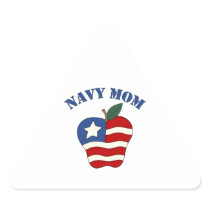 Navy Mum Patriotic Apple