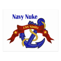 Navy Nuke ~ USS Nimitz Post Cards