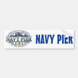 Navy Pier Chicago Bumper Stickers