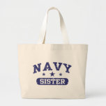 Navy Sister Canvas Bag