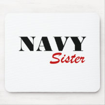 Navy Sister Mousepads
