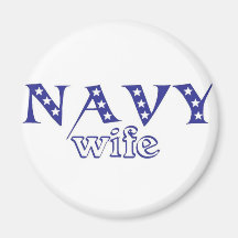 Navy Wife 2 Fridge Magnet