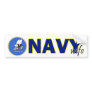navy wife bumper sticker