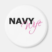 NAVY WIFE MAGNET