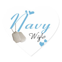 Navy Wife Stickers