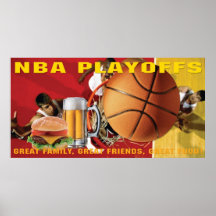 NBA Basketball Playoffs Banner Posters