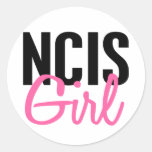 NCIS Girl 4 Stickers
