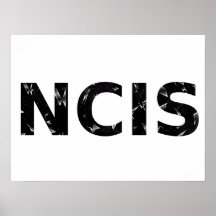 NCIS logo Print