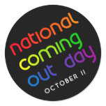NCOD Rising Round Sticker
