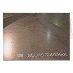 Ne pas toucher cards