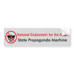 NEA: State Propaganda Machine bumper stickers