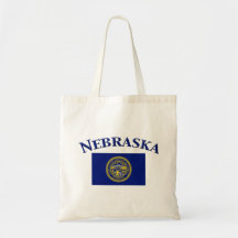 Nebraska Flag Bag