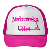 Nebraska Girl Mesh Hat