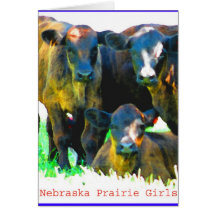 Nebraska Prairie Girls Card