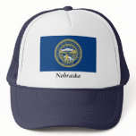 Nebraska State Flag hats