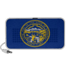 Nebraska State Flag Mini Speakers