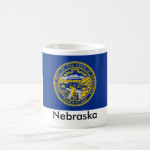 Nebraska State Flag Mug