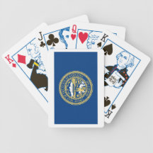 Nebraska State Flag Playing Cards