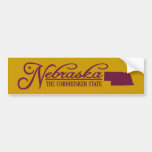 Nebraska (State of Mine) Bumper Sticker
