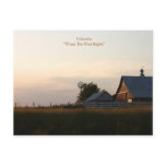 Nebraska"Where The West Begins" postcards