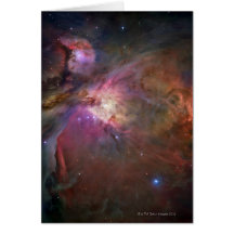 Nebula Orion Greeting Card