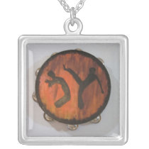 necklace dance martial arts new pandeiro