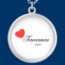 Necklace forevermore with small heart