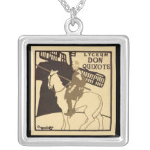 Necklace-Vintage Art-Don Quixote