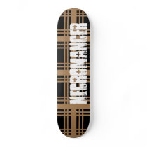 Necromancer (Tan) Skateboard Deck