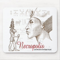 Necropolis Egyptian City Of The Dead Mousepad