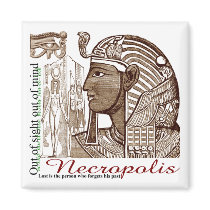 Necropolis Out Of Sight Out Of Mind Magnet