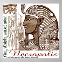 Necropolis Out Of Sight Out Of Mind Poster