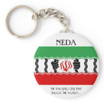 NEDA, The Rallying Cry Keychain