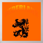 Nederland leeuw Voetbal wk posters