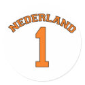 NEDERLAND Netherlands Baseball Dutch Power stickers