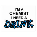 Need a Drink - Chemist Postcards