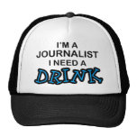 Need a Drink - Journalist Hat