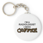 Need Coffee - Radiologist keychains