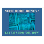 Need More Money? Sizzle Card Business Cards