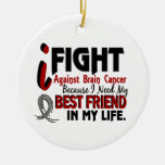 Need My Best Friend Brain Cancer Christmas Tree Ornament