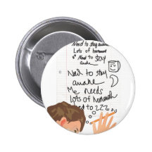 Need to Stay Awake Pin