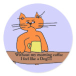 needing Coffee Stickers