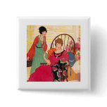 Needlework Vintage 1923 Pinback Buttons