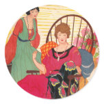 Needlework Vintage 1923 Sticker