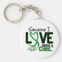 Needs A Cure 2 Tourette's Syndrome Key Chain