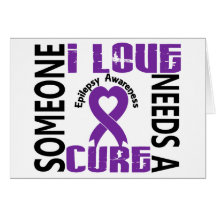 Needs A Cure 4 Epilepsy Card