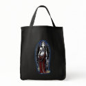 "Nefertari" Egyptian Angel Bastet Art Canvas Tote bags