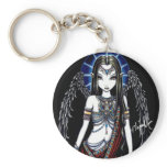 Nefertari Egyptian Angel Goddess Keychain
