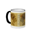 Nefertiti pencil gold and grey mugs