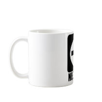 Negative 1 Black Coffee Mugs